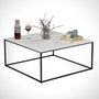 Hanah Home Mesa de Centro Poly - Blanco